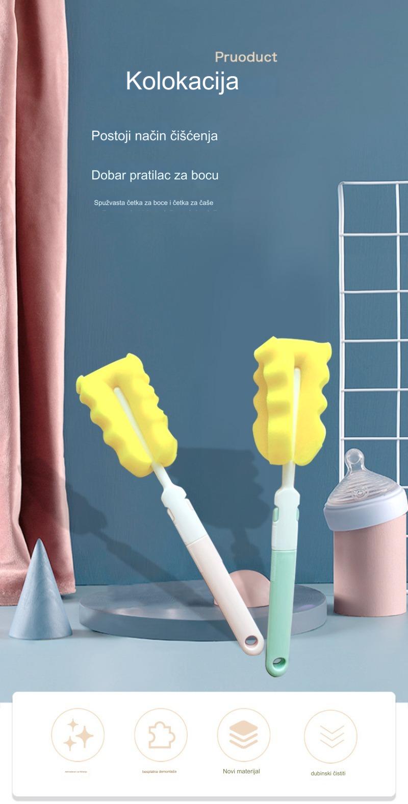 Robusna i svestrana spužva za čišćenje, pogodna za kućnu i kuhinjsku upotrebu - efikasna protiv tvrdoglavih mrlja, masnoće, prljavštine i nečistoća - izdržljiva četka za više površina, posuđe, tiganje, podove, zidove - za komercijalno i kućno čišćenje