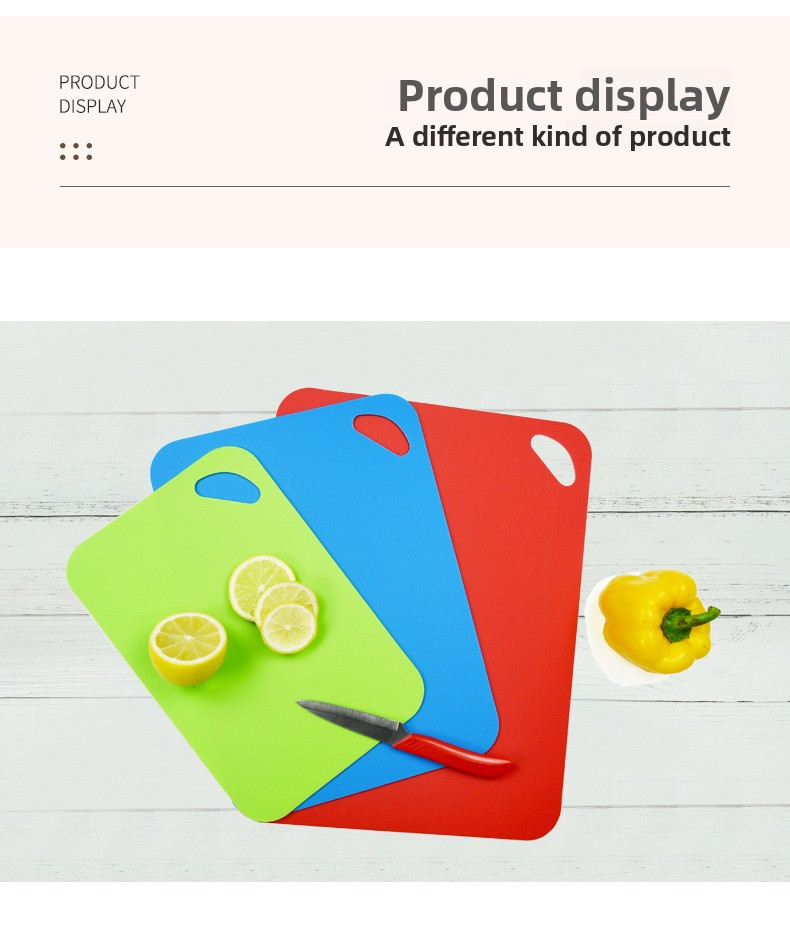 Set od 2 komada, plastične daske za sečenje za kuhinju 20*30cm, ekstra debele fleksibilne podloge za sečenje za kuvanje, neklizajuća daska za sečenje sa obojenim ikonama hrane i ručkama za lako držanje, kuhinjski pribor, pribor za studentske domove, kuhinjski dodaci