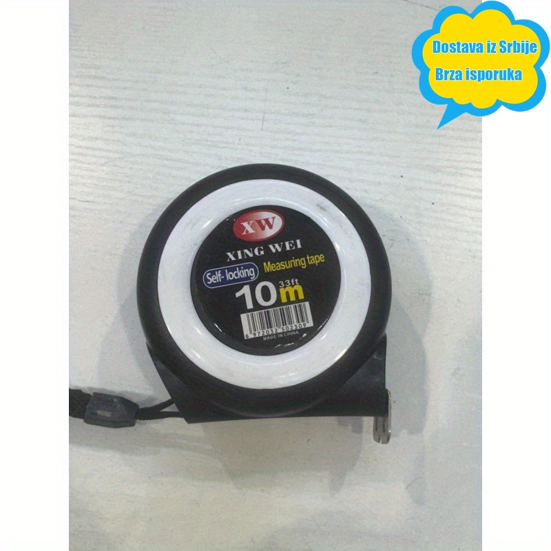 Samozaključavajuća Merna Traka - Izdržljiva Čelična Oštrica za Kućnu i Građevinsku Upotrebu