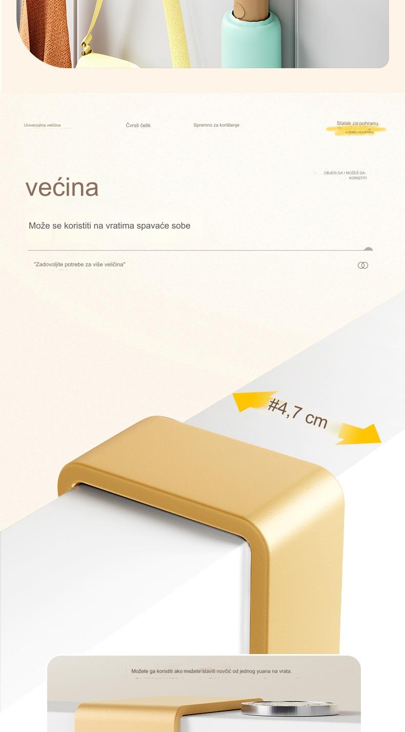 Višenamenski alat za organizaciju doma! Kuka za ulaz i uređenje prostora