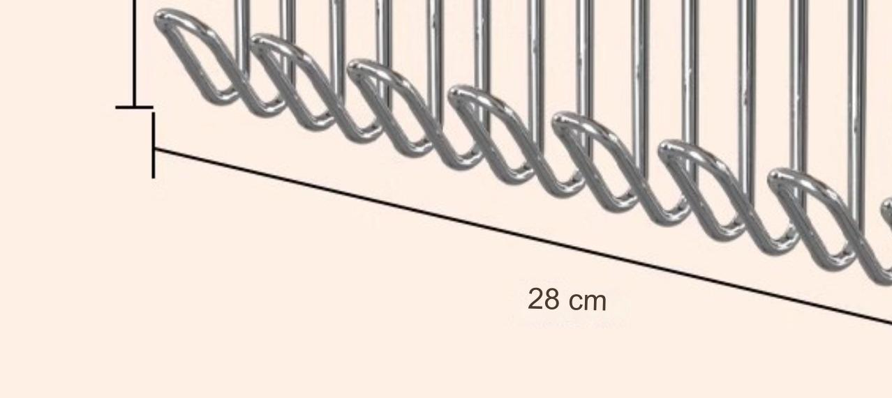 Moderan Držač od Pravog Drveta sa Osam Kukica | Svestrano Skladištenje za Donje Rublje, Kaiševe, Prsluke, Šalove i Čarape