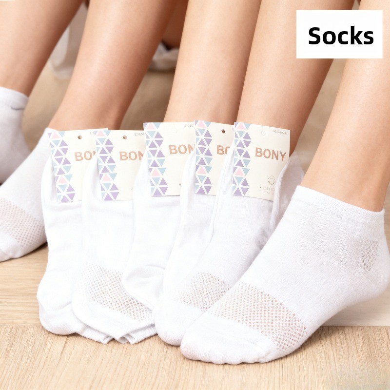 12 Pari Ženskih Čarapa | Niske Nevidljive Prozračne Sportske Čarape Protiv Mirisa za Žene, Ležerne Čarape koje se Ne vide, Mešovitih Boja, Tkanina, Samo Ručno Pranje