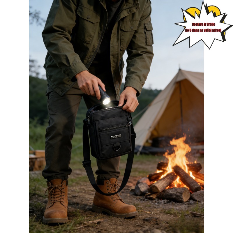 Moderna Trendi Torba Preko Ramena | Torbica za Grudi, Futrola za Telefon, Mala Lagana Torbica za Struk, Oksford Materijal, Gornja Jedna Ručka