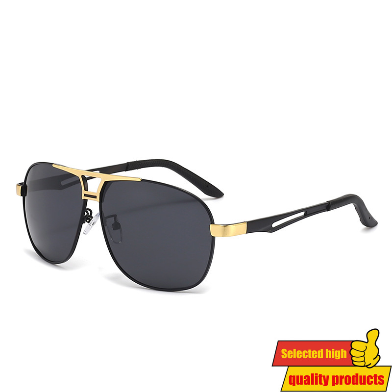 Muške polarizovane naočare | Foto-kromatske naočare za vožnju, dnevne i noćne, sa metalnim i acetatnim okvirom