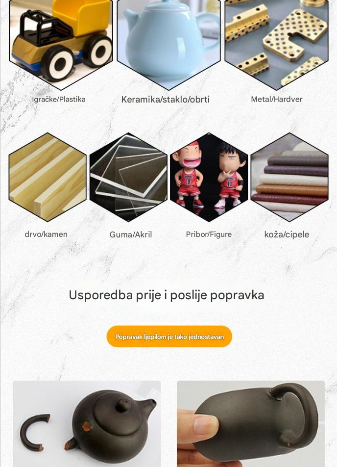 Jaka lepljiva lepak za obuću - Netoksična formula, bez hemikalija, pogodna za DIY projekte, popravku obuće, čizama i - Snažno lepljenje