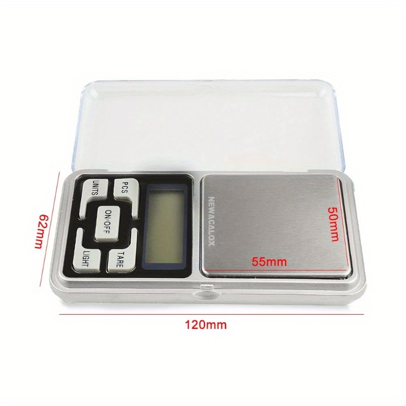 200g/500g Ultra-Precizna Digitalna Džepna Vaga 0.01g/0.1g Mini Elektronska Vaga sa Prenosivom Vagom za Nakit, Punjenje, Hranu i Upotrebu