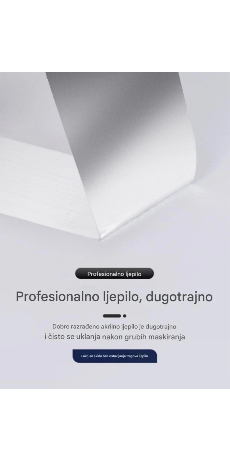 Teška aluminijumska traka - Debeli sloj, nepropusna za šporet, plesan i ulje - Laka primena za krovove, zidove, podove - Izdržljiva za spoljnu i unutrašnju upotrebu (kuhinja, kupatilo, tavan) - Pogodna za šporete, kanale