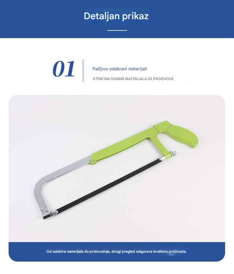 Teška Podesiva Oštrica za Pilu - Nerđajući Metal i Drvo Rezanje sa Podesivim Sistemom Oštrice, Izdržljiva za DIY & - Prenosiva/Piljena po Mjeri Oštrica (Kompatibilna sa Hrastom, Borom)