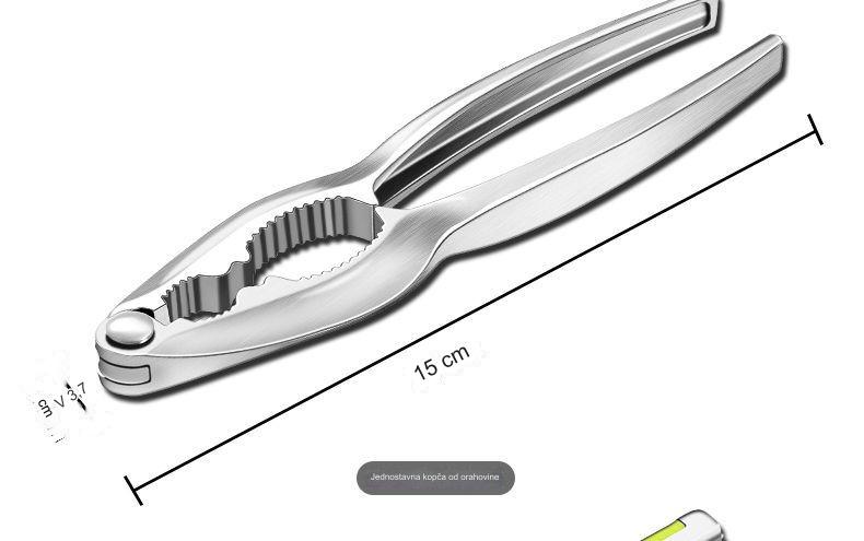 Teške cink legure štipaljki za pinje sa neklizajućom drškom - levoreni navoj asimetrične prah-obložene otporan na pucanje prikljuciki, Pogodno jeftini/vijcima i upotrebi
