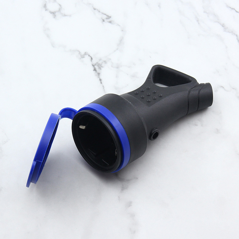 EU & Nemački Vodootporni Konektor - Izdržljivi Muško/Ženski Utični Priključak sa Nemačkim Schuko Utičnicom, Trajna Plastična Produžna Utičnica Pogodna za Zamenu Električnih Utičnica, Evropski Standard za Kampere, Vlažne Prostore