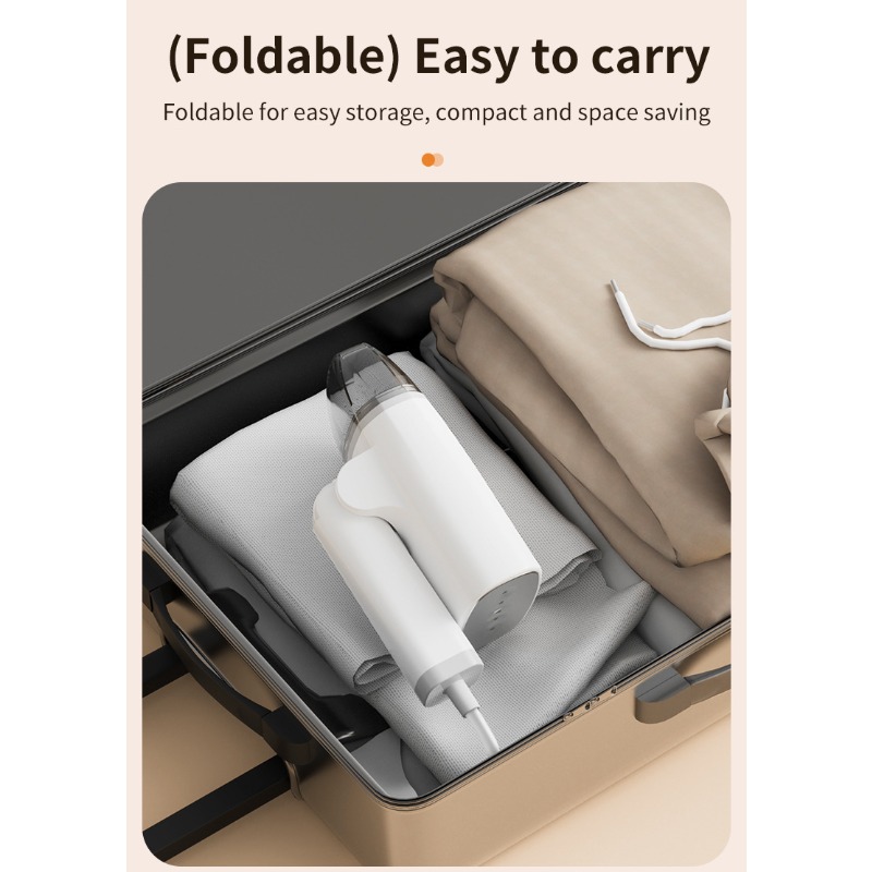 Ručna pegla za veš | Prenosiva mini električna pegla za studente, za kućnu upotrebu sa nepunjivom 9V baterijom