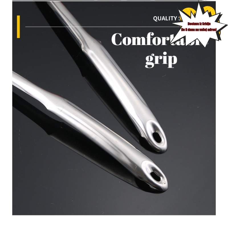 -Kanta za supu od nerđajućeg čelika | Kašika sa rupicama za serviranje supa u domaćinstvu i uvlačenje knedli, otporna na opekotine, laka za čišćenje, idealna za hot pot, neophodan kuhinjski alat