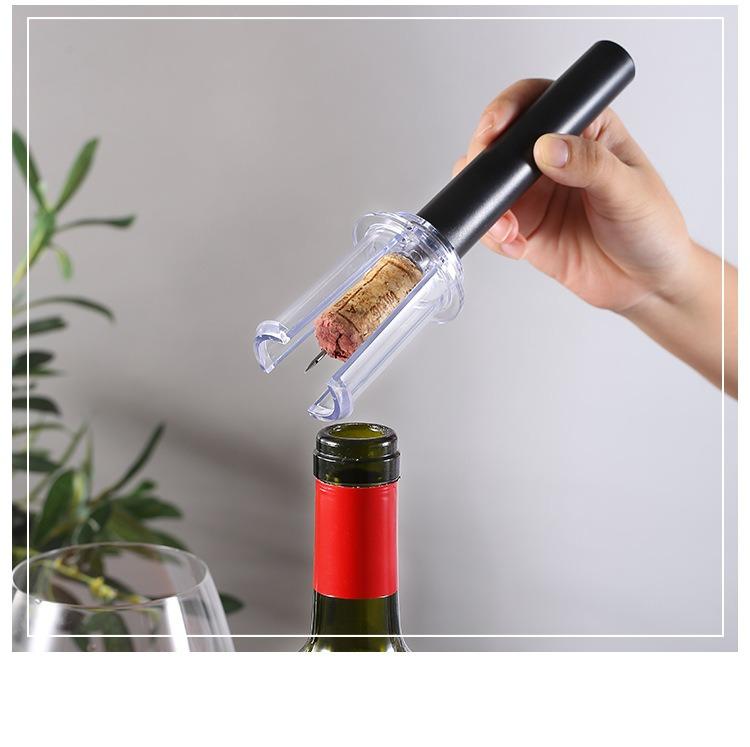 Teški nehrđajući višenamenski set za otvaranje vina - 1-u-1 otvarač za čepove i poklopce sa mehanizmom poluge, prenosivi ručni otvarač za vino, pivo, limenke sode - idealno za zabave, putovanja