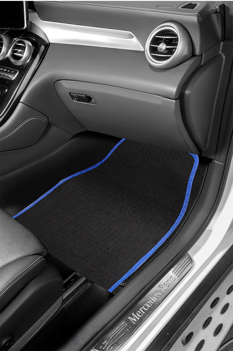 Set od 4 neklizajuće auto patosnice, dugotrajne i otporne na habanje, dodaci za enterijer za sva vozila, univerzalno pristajanje