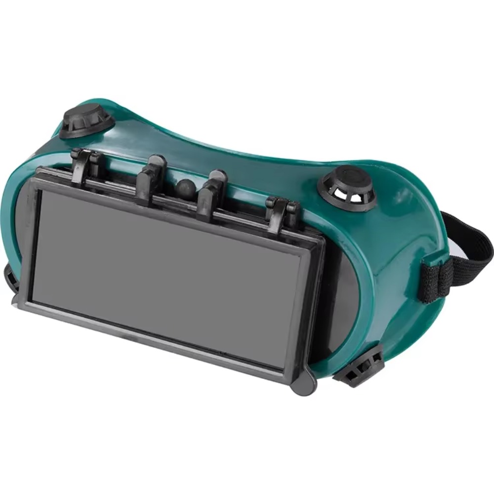 Sočiva napravljena od tamnog polivinil hlorida otporna na ogrebotine, elastična traka za zaštitu očiju i zaštitne naočare za zavarivanje u industrijskim uslovima