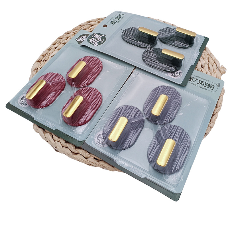 3 Pakovanja Magičnih Lepiljivih Kuka Bez Eksera - Jaka Zidna Kuka sa Bezostatkom Uklanjanja, Bez Instalacije za Slike, Peškire, Pribor - za Kuhinju, Kupatilo, Vrata, Zidove - Rešenje za Uštedu Prostora (Bez Bušenja), Višenamenske Kuke