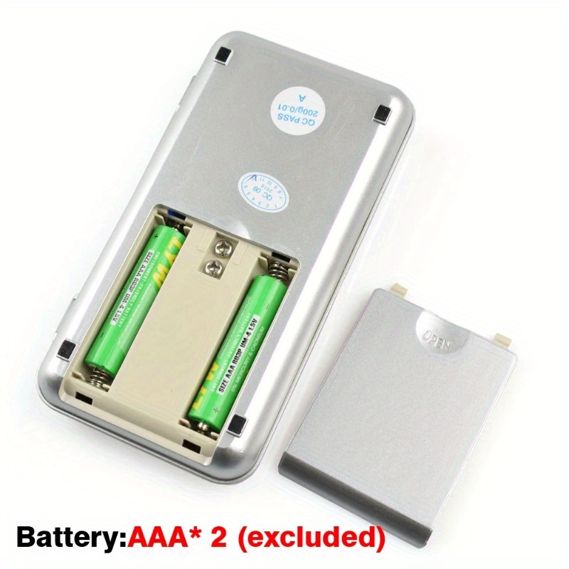 200g/500g Ultra-Precizna Digitalna Džepna Vaga 0.01g/0.1g Mini Elektronska Vaga sa Prenosivom Vagom za Nakit, Punjenje, Hranu i Upotrebu