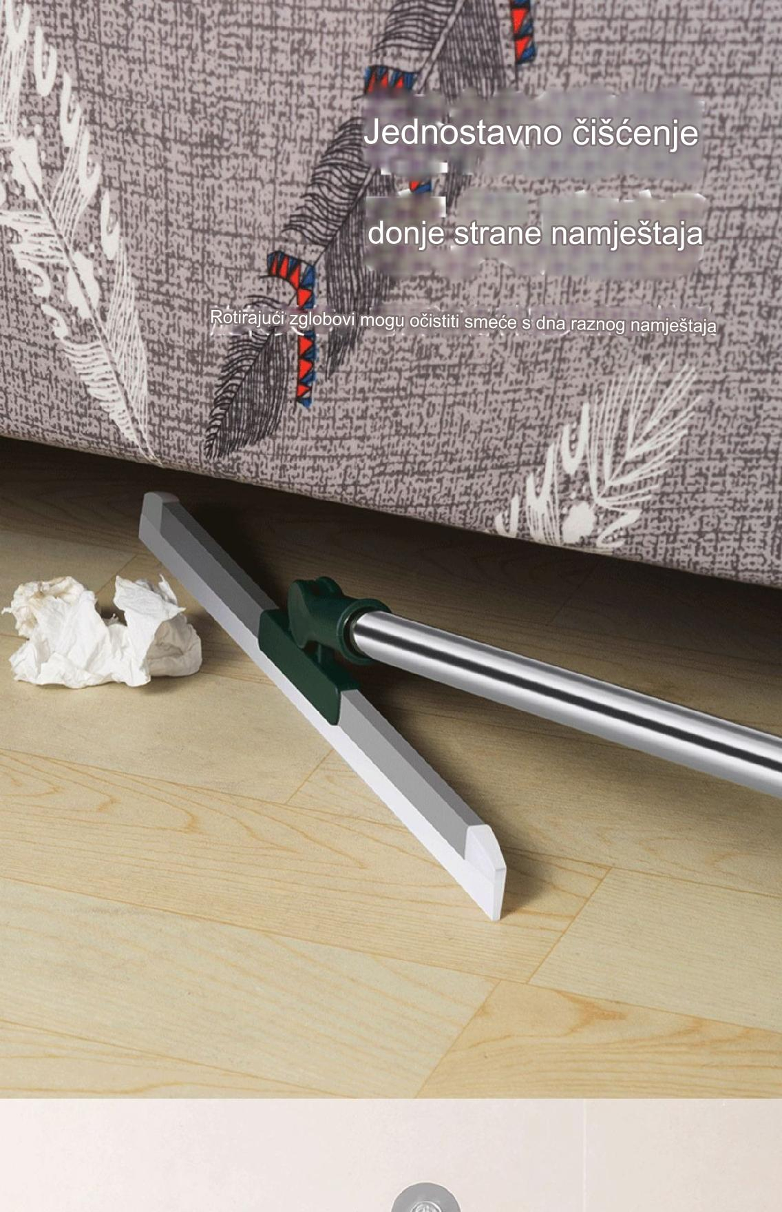 Magična metla i strugač za vodu – Dvofunkcijski ručni čistač