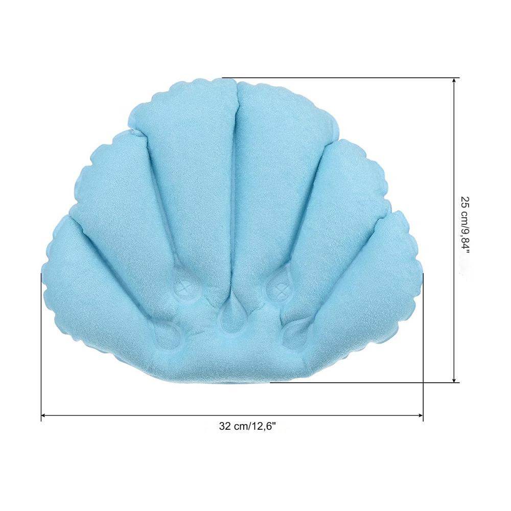 Kućni jastuk za kupanje na naduvavanje, jastuk za kupanje sa usisnim čašicama, jastuk za kadu, jastuk za kupanje, jastuk od PVC-a na naduvavanje od peškira