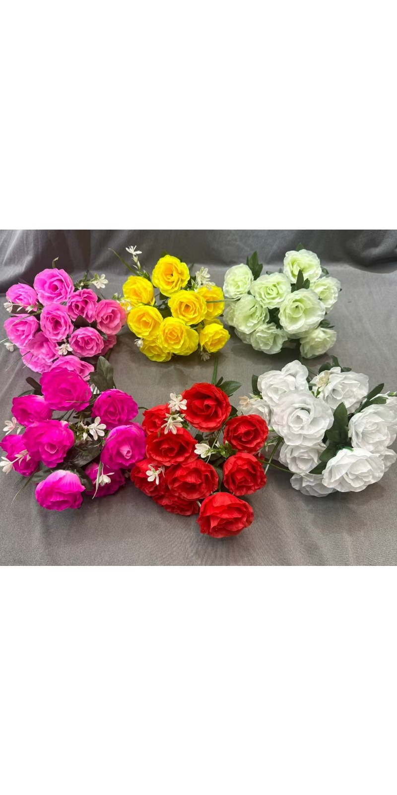 Vjerodostojne sintetičke ruže sa stabljikom za dekoraciju doma i venčanja