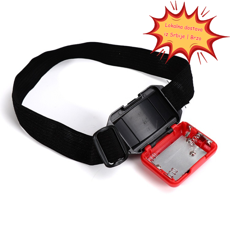 2 kom./5 kom. Mini LED čeona lampa sa /- svetlom, niskog napona (do 36V) za kampovanje, planinarenje, biciklizam, noćni ribolov - bešumna čeona lampa sa udobnom plastičnom trakom za glavu, za unutrašnje i spoljašnje aktivnosti