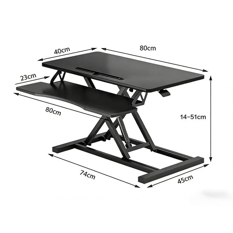 Automatski podizni kompjuterski sto, sklopivi radni sto za kuću, stoni sto sa podešavanjem visine
