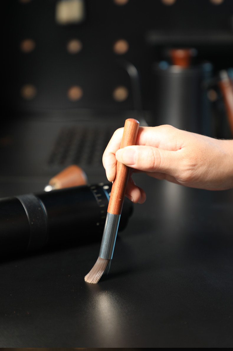 Ručni komplet za duvanje kafe pogodan za mašine i mlinove za kafu - Prenosivi duvač sa balonskom četkom za čišćenje prašine, kompaktni dodatak za održavanje espresso mašina, čišćenje mlinova, nega uređaja