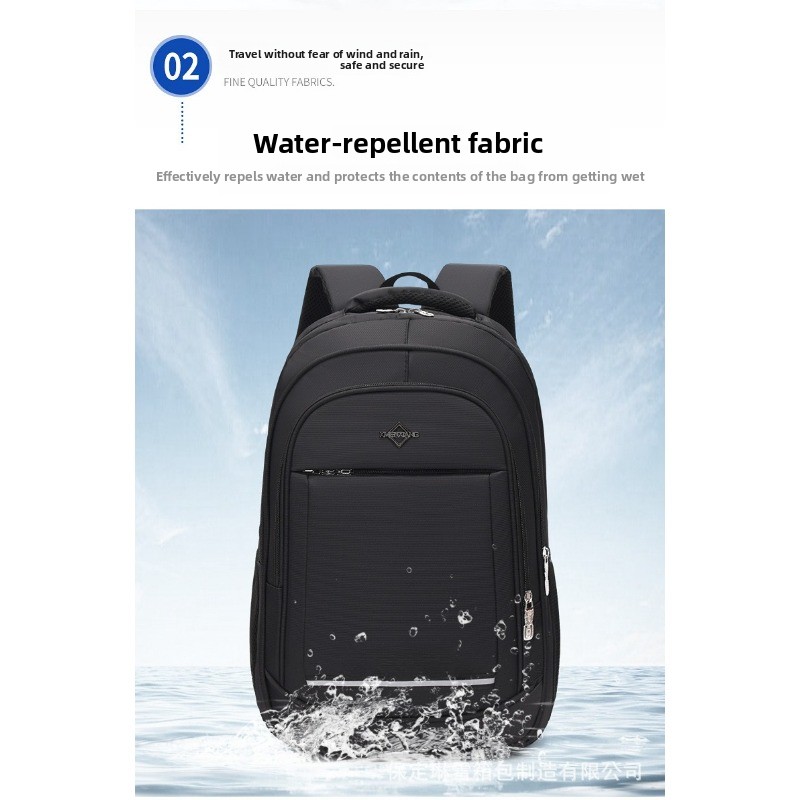 Muški za laptop velikog kapaciteta visokog kvaliteta za posao - Izdržljivi putni od Oxford tkanine sa pregradom za laptop od 39.62cm, podstavljene naramenice i više pregrada za posao, fakultet, školu, putovanja - Izdržljivi za profesionalce