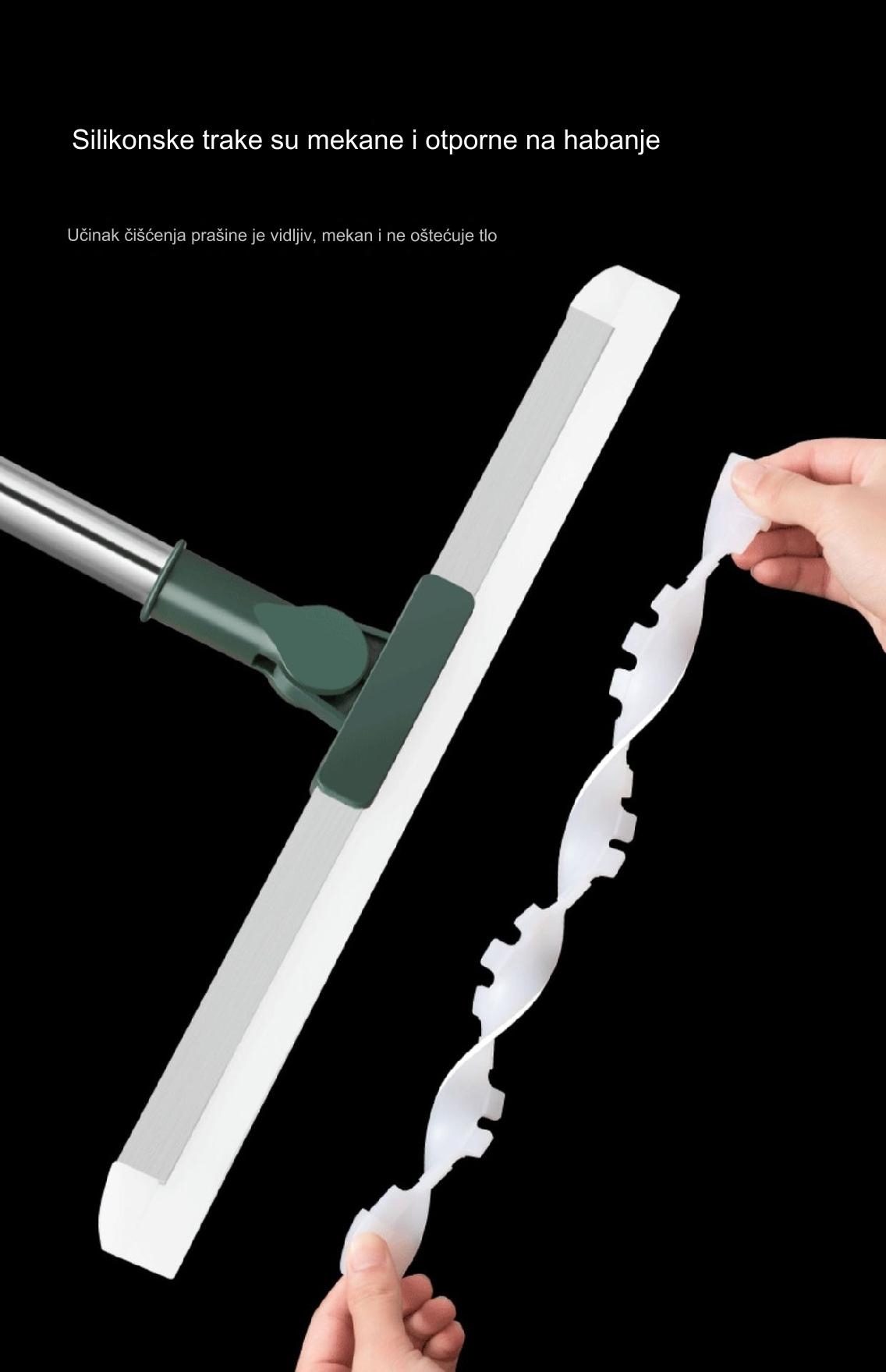 Magična metla i strugač za vodu – Dvofunkcijski ručni čistač