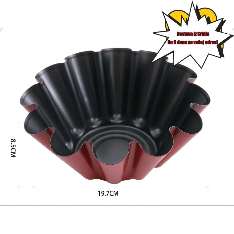 Kalup za pečenje u obliku lotosa - Kalaj iz od karbonskog čelika sa višeslojnim dizajnom latica, nelepljiv tepsija preporukujem se za svadbeni kolačiće, pite, tartove i picu - Robusna posuda ručne upotrebe (kompatibilno s /) Elegantan model za desert, Kalup za tart, Kalup za cvetnu pitu, Kalup za pečenje, Kalup za tortu, Omoti za kolačiće, Profesionalne kalup za pite i pečenje, Kalup za pitu, izdržljiv, Kalupi za pitu i pečenje, Kalupi za kolače, Kalup za kore pite,