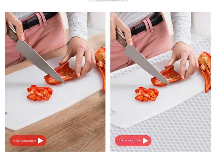 Samolepljiva nalepnica od aluminijumske folije otporna na ulje i vodu - Sa gumiranom podlogom za štednjak, ormare i kuhinjske zidove - Laka samostalna obnova, površina otporna na masnoću za kućnu i komercijalnu upotrebu
