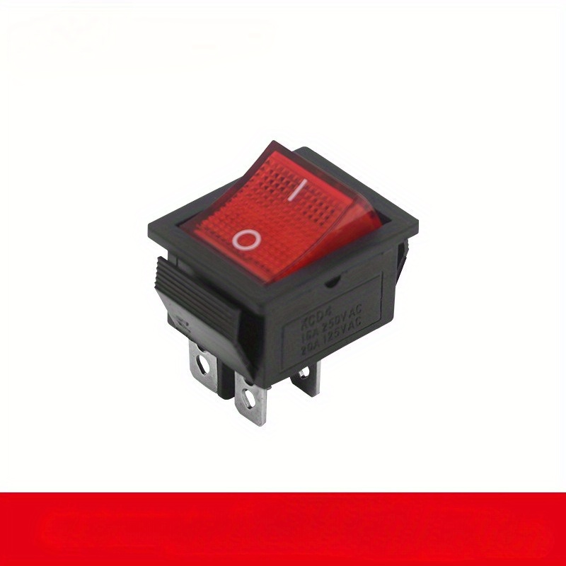 Prekidači u obliku broda često koriste pot prekidače sa svetlima i podiznim pločama