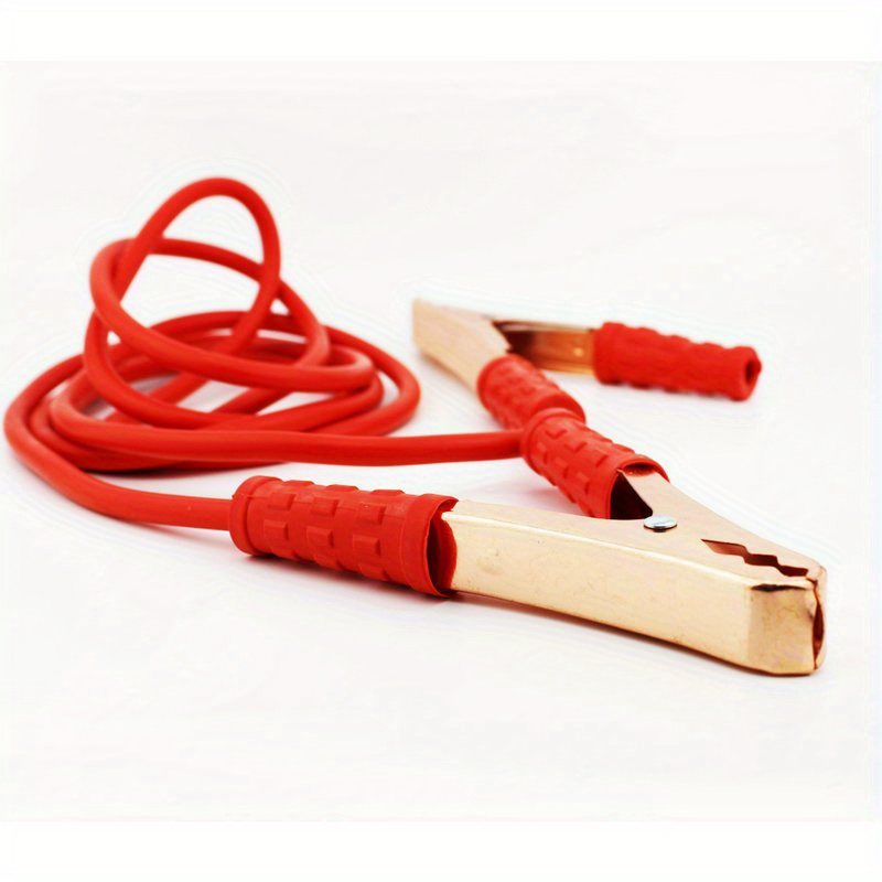 Kabl za auto bateriju sa žicom za paljenje, hitni kabl i sigurnosna stezaljka, žica za paljenje vozila, kabl za napajanje automobila, kompaktan dizajn, laka instalacija, čvrsta stezaljka, žica za paljenje, održavanje vozila