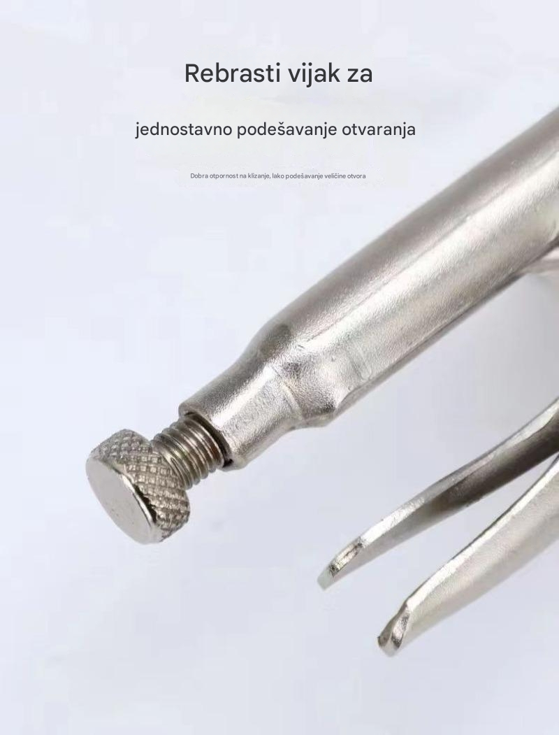 Svestrane teške klešta za pritiskanje, stezanje cevi, hvatanje, zatezanje i još mnogo toga, Višenamenske Klešta,Izdržljive klešta,Robusna kvaliteta izrade