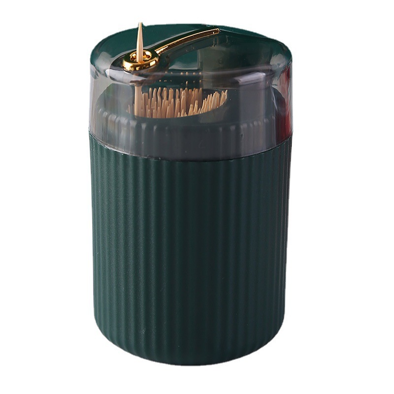 Automatski držač za čačkalice, kreativna posuda za luksuzni dnevni boravak, dozator sa pritiskom za kućnu upotrebu