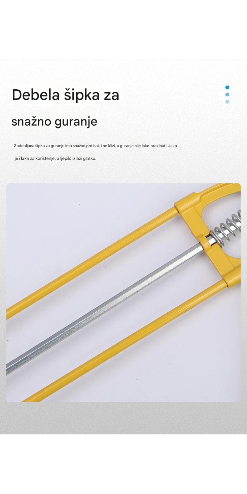 Ručna multifunkcionalna pištolj za fugiranje sa podesivim nastavkom - za teške uslove, lepak i brtvilo za prozore, kade - kompatibilan sa lepkom, fugom, za renoviranje i dekoraciju doma (bez baterija)