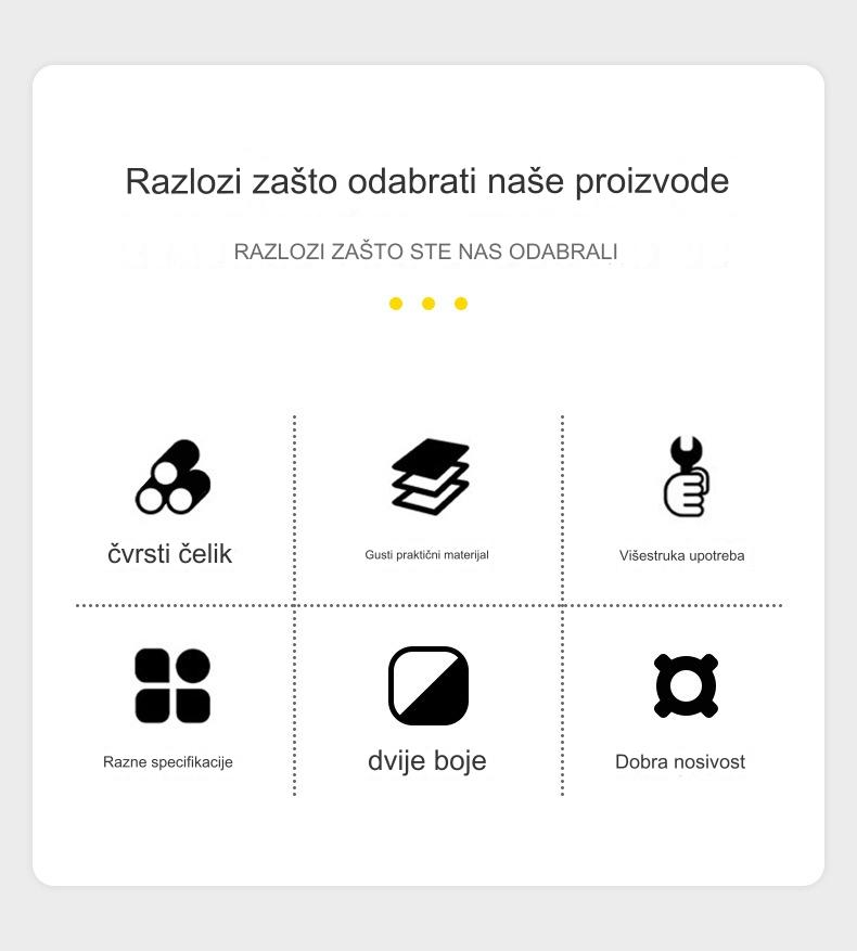 Teška gvozdena S-kuka sa crnom bojom - Zakrivljena S-oblikovana prečka kuka pogodna za kačenje cvetnih korpi, konopaca, kablova, kaiševa - Višenamenska upotreba - Izdržljiva i otporna na koroziju (Gvožđe)