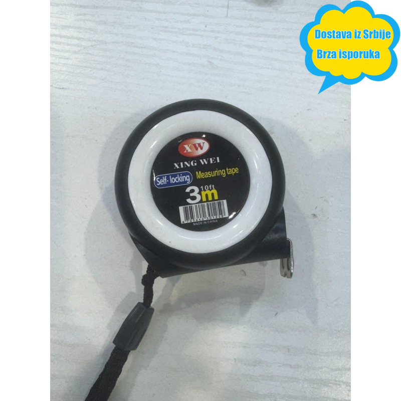 Samozaključavajuća Merna Traka - Izdržljiva Čelična Oštrica za Kućnu i Građevinsku Upotrebu