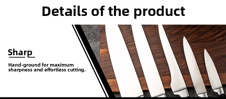 Set od 4 kuhinjska noža, Kućni kuhinjski nož od nerđajućeg čelika za voće, Set višenamenskih noževa sa uzorkom čekića za kuhinju, Stilski set pribora za jelo, Moderni kuhinjski pribor, Noževi otporni na rđu, Izdržljiv pribor za jelo, Set višenamenskih noževa, Višenamenski noževi