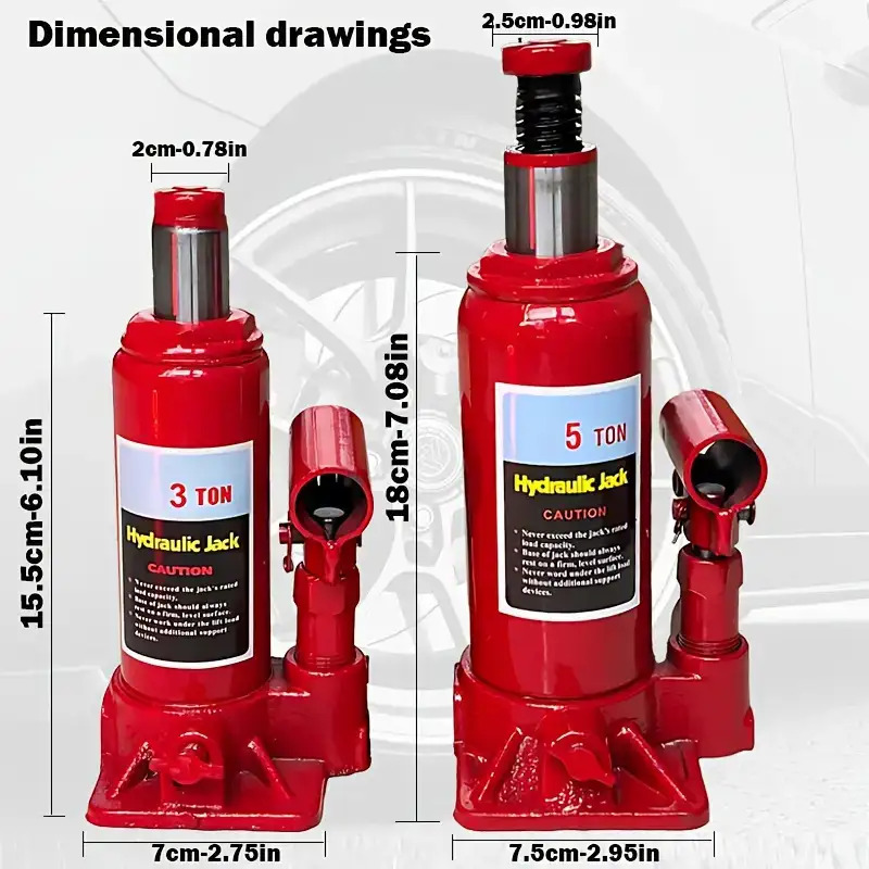 Bocna dizalica nosivosti 5 tona, hidraulična zavesana bocna dizalica, teška 4999.95KG, hidraulična dizalica za vozila, sa stabilnom bazom, prenosiva dizalica, sa ručkom pumpe za automobile, SUV, 3 tona dizalica, oprema za podizanje automobila za popravku, auto dizalica, podna dizalica, dizalica za prikolicu