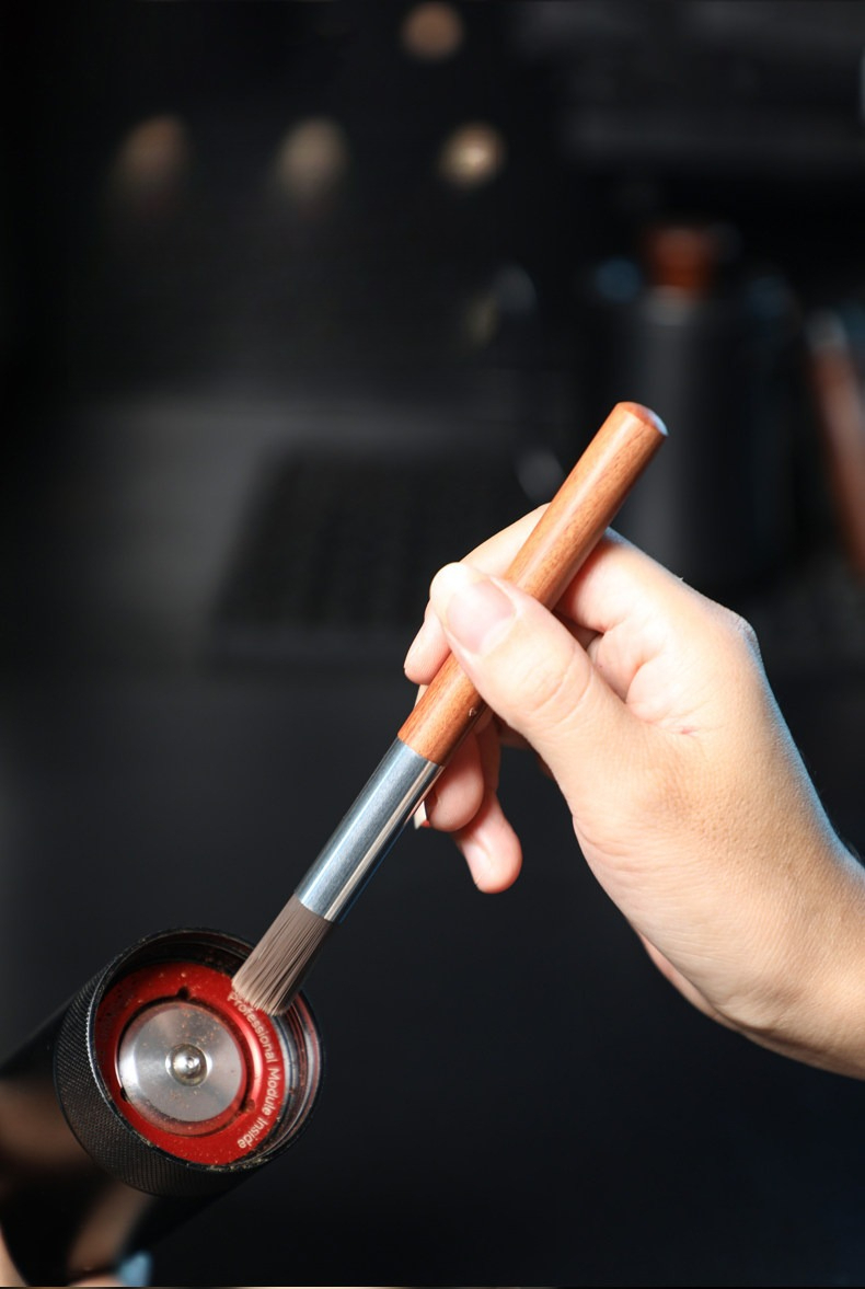 Ručni komplet za duvanje kafe pogodan za mašine i mlinove za kafu - Prenosivi duvač sa balonskom četkom za čišćenje prašine, kompaktni dodatak za održavanje espresso mašina, čišćenje mlinova, nega uređaja