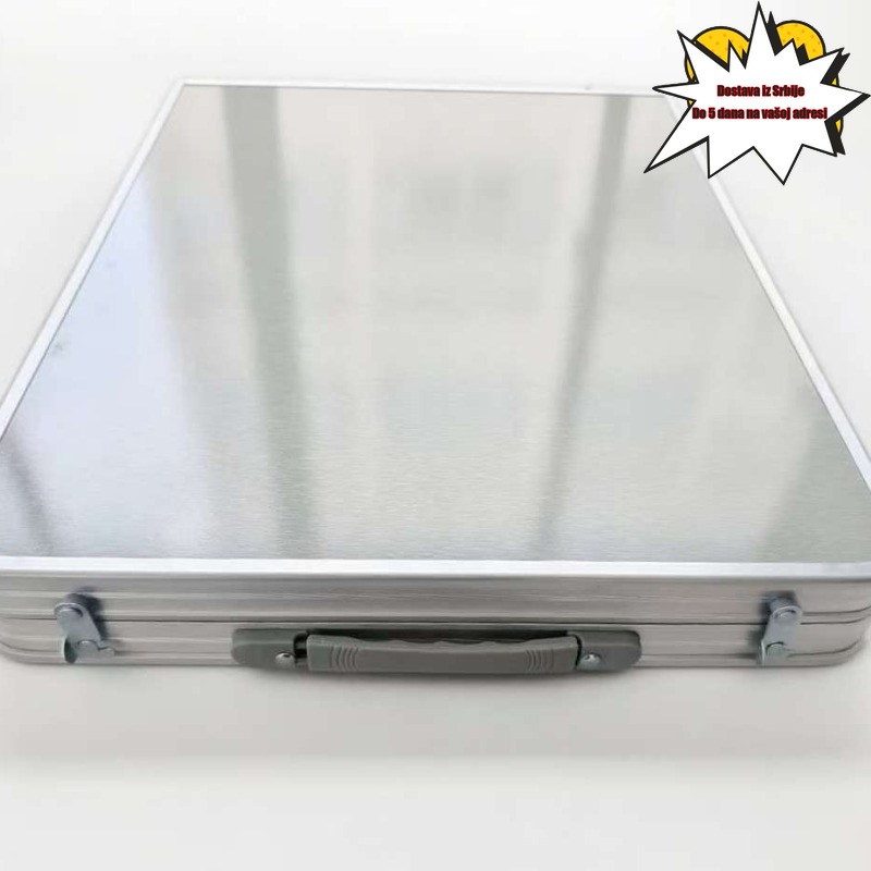 Uskršnji piknik, kampovanje na otvorenom sa torbom za čuvanje, prenosivi, lagani, multifunkcionalni aluminijumski sklopivi sto