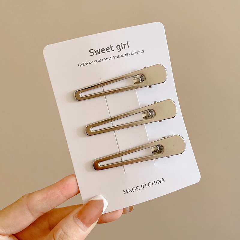 Jesen Zima Smeđe Šnale za Kosu za Žene Nevidljive Bočne Kopče Jednostavne Šnale za Šiške Dodaci za Kosu