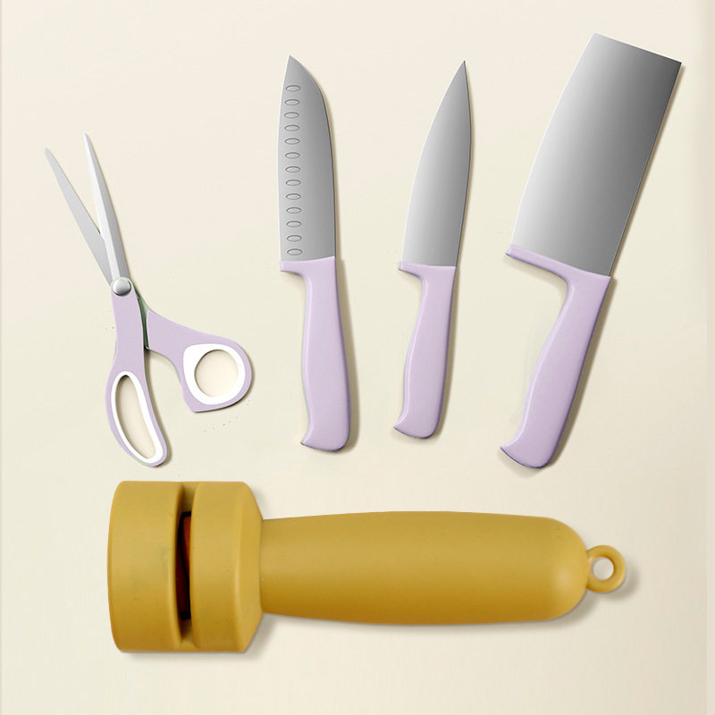 Ručni oštrač noževa - Izdržljivi kamen za oštrenje sa grubim/ i finim/ faza za poliranje - Prenosivi oštrač noževa za makaze, noževe - Pogodan za kampovanje