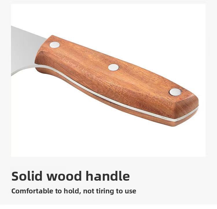 Set od 2 komada kvalitetnog kuvarskog noža, od nerđajućeg čelika, za kućnu upotrebu, za korišćenje u rekama i jezerima, za ulične prodavce, pokloni, za seckanje mesa (2 komada), sečenje kriški povrća, kralj noževa za dud