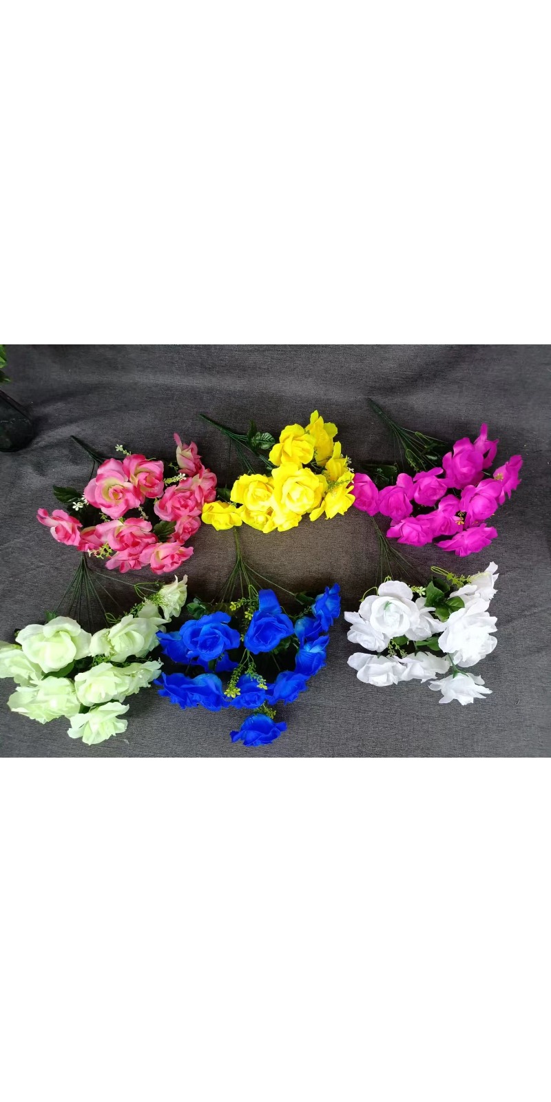 Vjerodostojne sintetičke ruže sa stabljikom za dekoraciju doma i venčanja