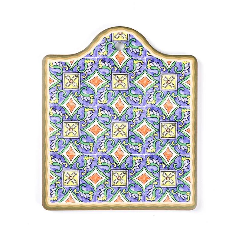 Toplotno otporna keramička podmetača za lonce, kompatibilna za štednjak i epoksidne stolove, debela toplotno otporna zaštita za lonce, tave i vruća jela (1cm)