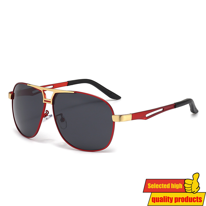 Muške polarizovane naočare | Foto-kromatske naočare za vožnju, dnevne i noćne, sa metalnim i acetatnim okvirom