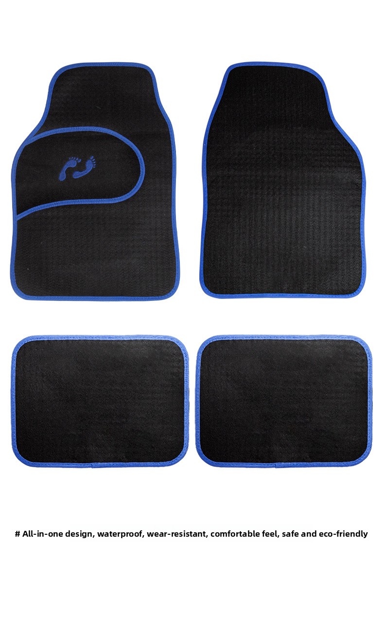 Set od 4 neklizajuće auto patosnice, dugotrajne i otporne na habanje, dodaci za enterijer za sva vozila, univerzalno pristajanje