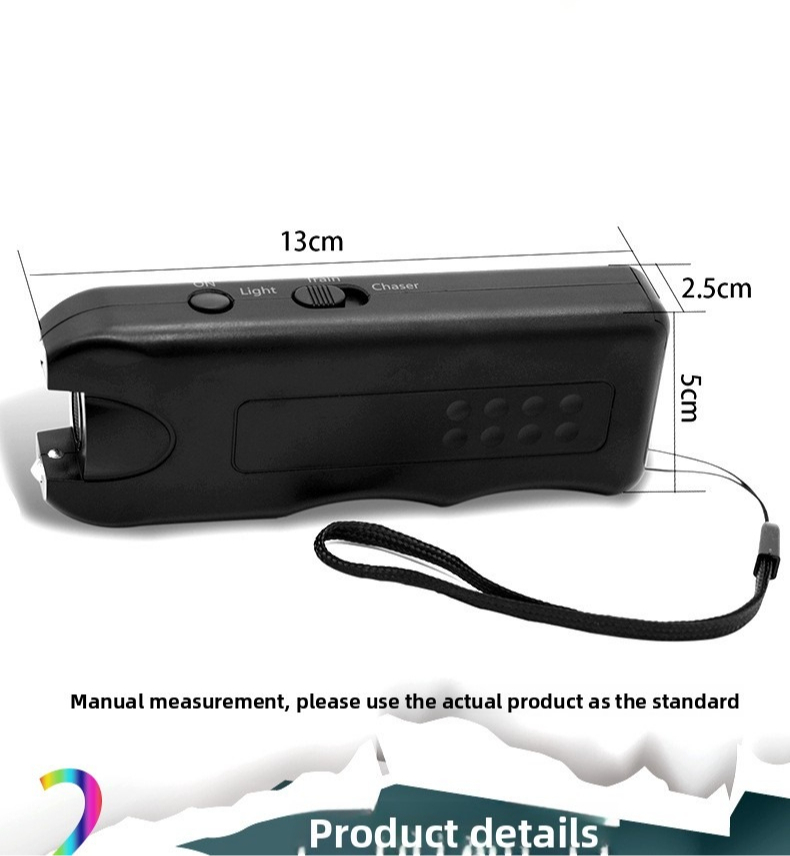 Prenosivi ručni mini punjivi trenažer za kućne ljubimce sa dvostrukim snažnim uređajem za odvraćanje pasa, dizajniran da zaustavi lajanje uz pomoć tehnologije zvučnih talasa, u crnoj boji